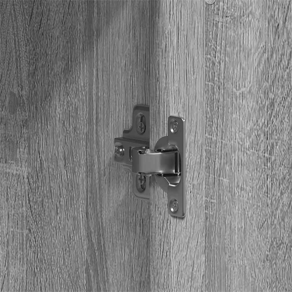 Kledingkast 55 X 25 X 189 Cm Bewerkt Hout