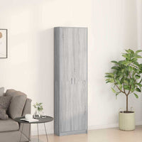 Kledingkast 55 X 25 X 189 Cm Bewerkt Hout