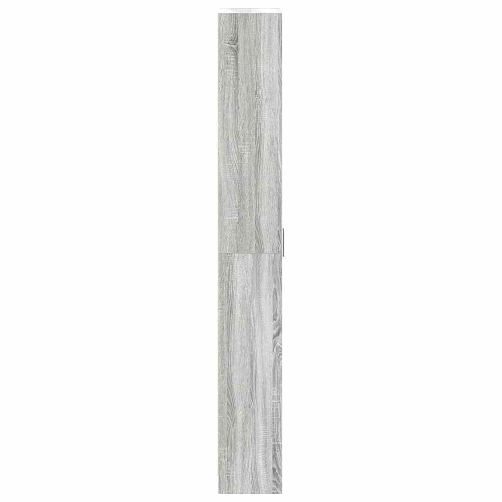 Kledingkast 55 X 25 X 189 Cm Bewerkt Hout