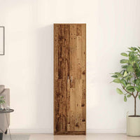 Kledingkast 55 X 25 X 189 Cm Bewerkt Hout