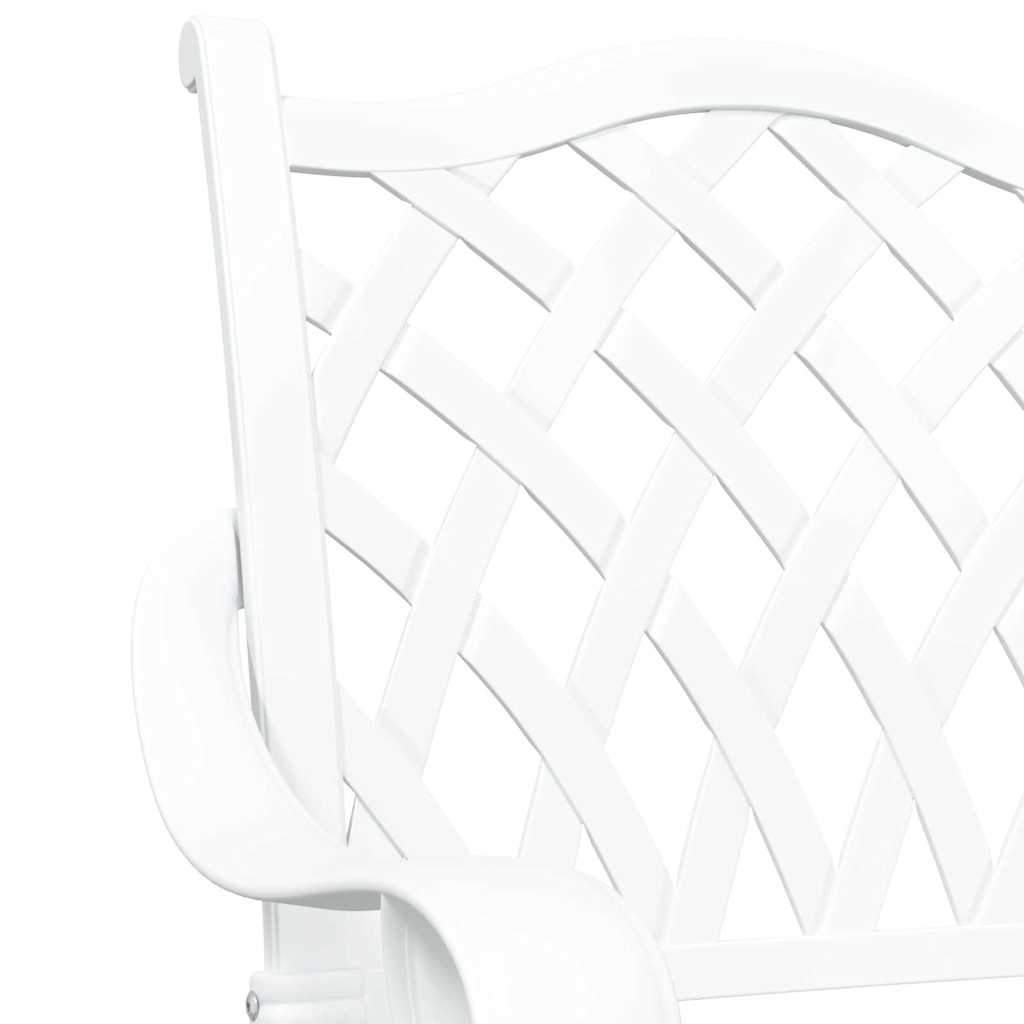 Tuinstoel 2 Pcs 56 X 55 X 92.5Cm Aluminium