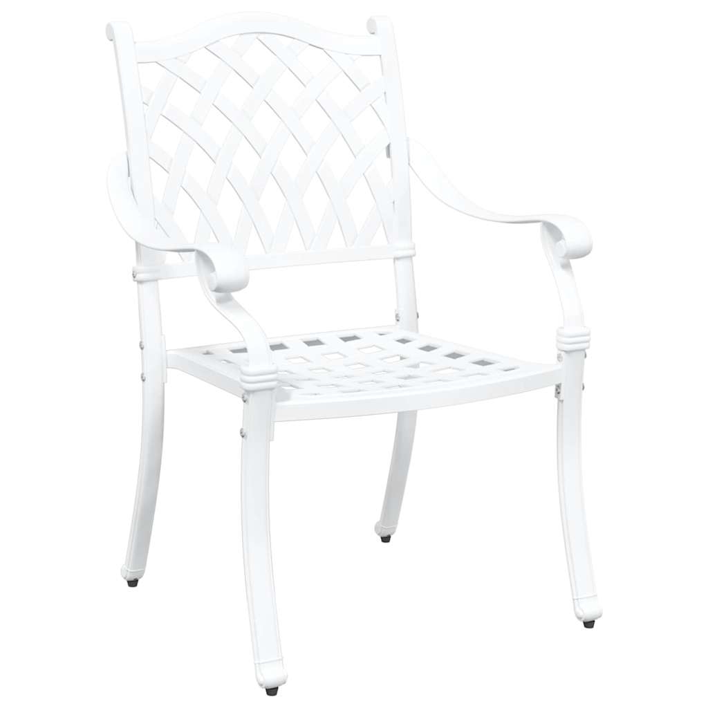 Tuinstoel 2 Pcs 56 X 55 X 92.5Cm Aluminium