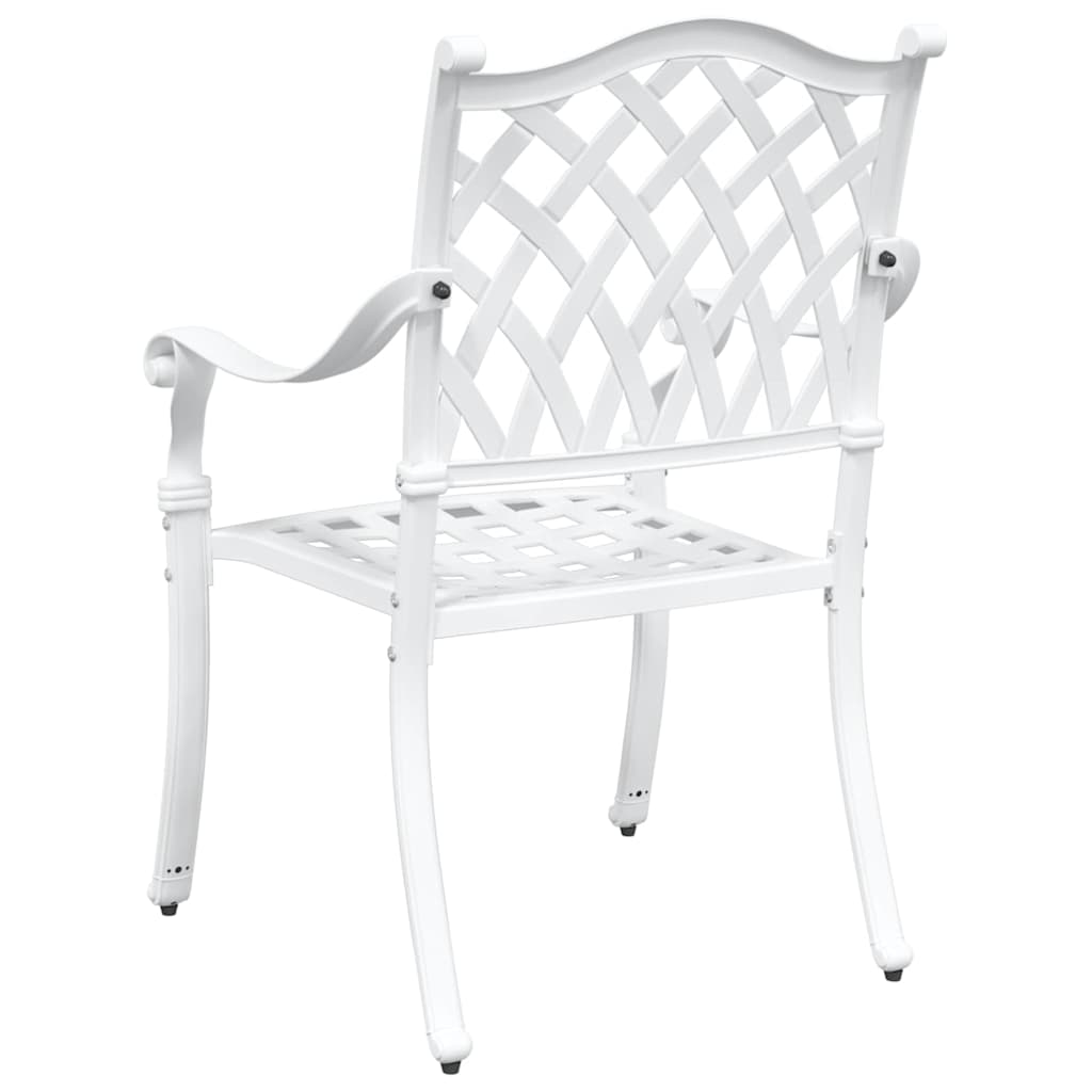 Tuinstoel 2 Pcs 56 X 55 X 92.5Cm Aluminium