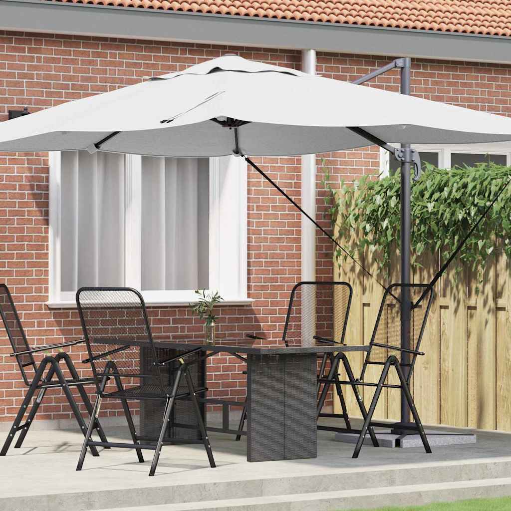 Parasol 351 X 250 X 260 Cm Polyester En Aluminium