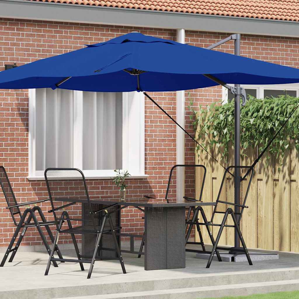 Parasol 351 X 250 X 260 Cm Polyester En Aluminium