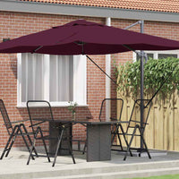 Parasol 351 X 250 X 260 Cm Polyester En Aluminium