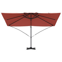Parasol 351 X 250 X 260 Cm Polyester En Aluminium