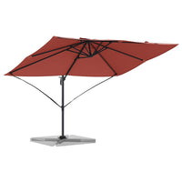 Parasol 351 X 250 X 260 Cm Polyester En Aluminium