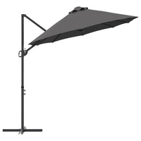 Parasol 372 X 198 X 243 Cm Polyester En Aluminium
