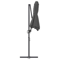 Parasol 372 X 198 X 243 Cm Polyester En Aluminium