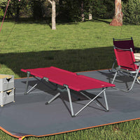 Opvouwbaar Camping Bed 2 Pcs Bossen 194 X 62,5 X 42,5 Cm
