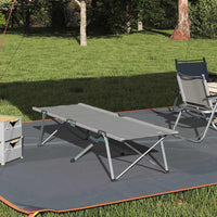 Opvouwbaar Camping Bed 2 Pcs Bossen 194 X 62,5 X 42,5 Cm