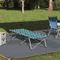 Opvouwbaar Camping Bed 2 Pcs Bossen 194 X 62,5 X 42,5 Cm