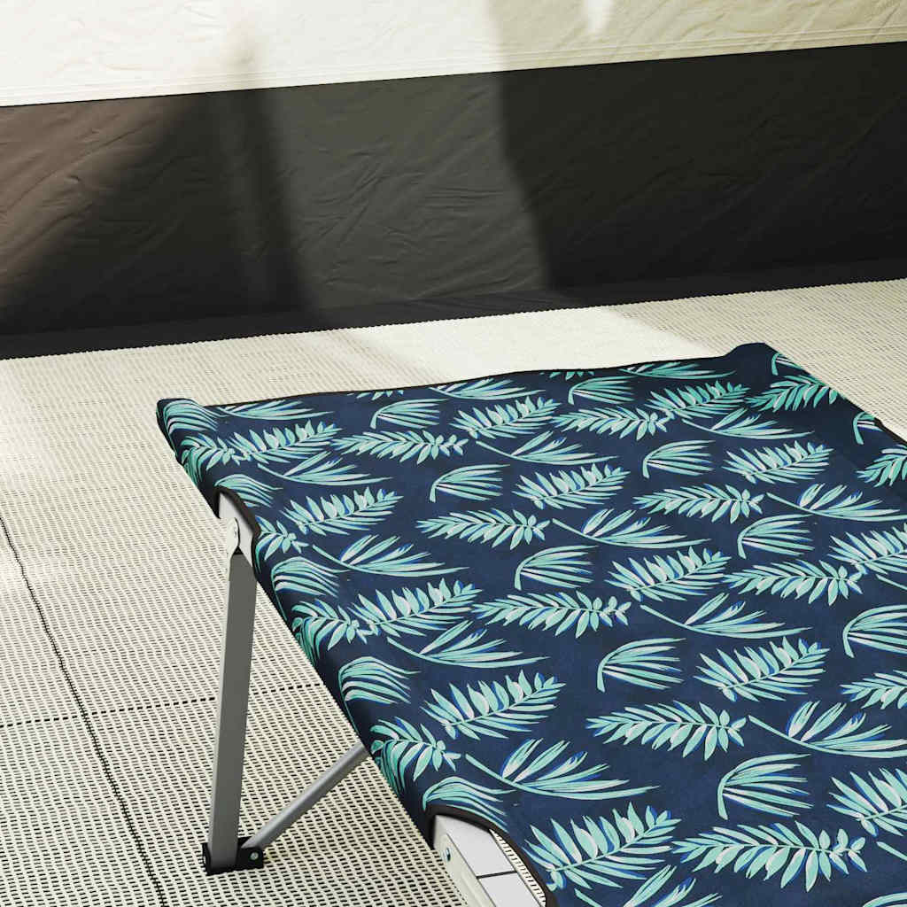 Opvouwbaar Camping Bed 2 Pcs Bossen 194 X 62,5 X 42,5 Cm