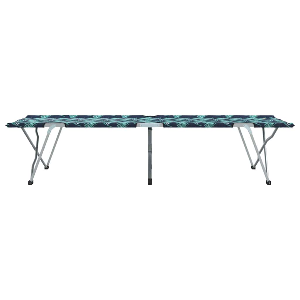Opvouwbaar Camping Bed 2 Pcs Bossen 194 X 62,5 X 42,5 Cm