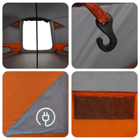 Dome Tent 4-Person Met Dak 505 X 450 X 248 Cm
