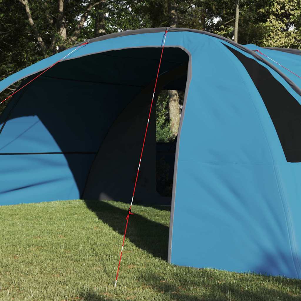 Tunnel Tent 6-Persoon Met Dak En Grijs 700 X 590 X 215 Cm