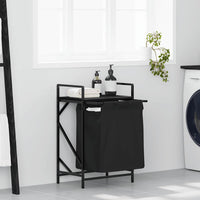 Wasmand 2 Vakken Met Plank Kleurig