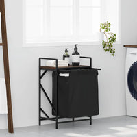 Wasmand 2 Vakken Met Plank Kleurig