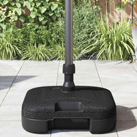 Parasolvoet Zwart 45 X 45 X 29,5 Cm Hoogwaardig Polyethyleen