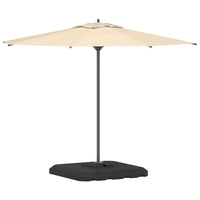 Vrijhangende Parasolvoet Zwart 98 X 98 X 98 Cm