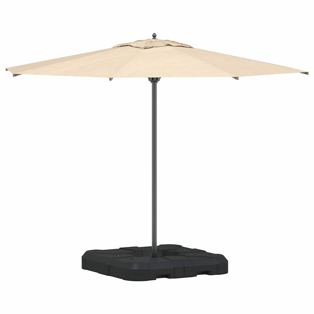 Vrijhangende Parasolvoet Zwart 88,5 X 88,5 X 12 Cm
