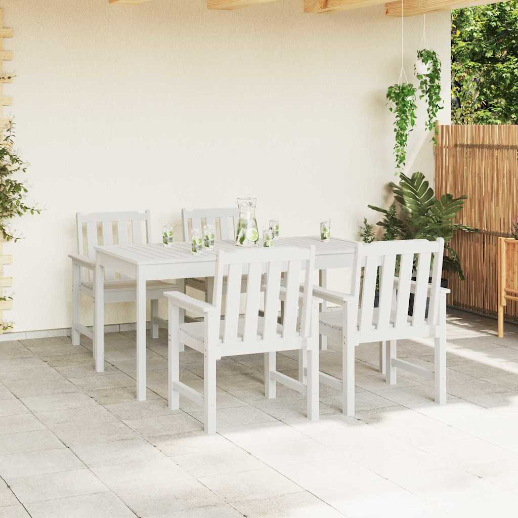 Tuinstoel 4 Pcs 65.5 X 59 X 88 Cm Polyetheen