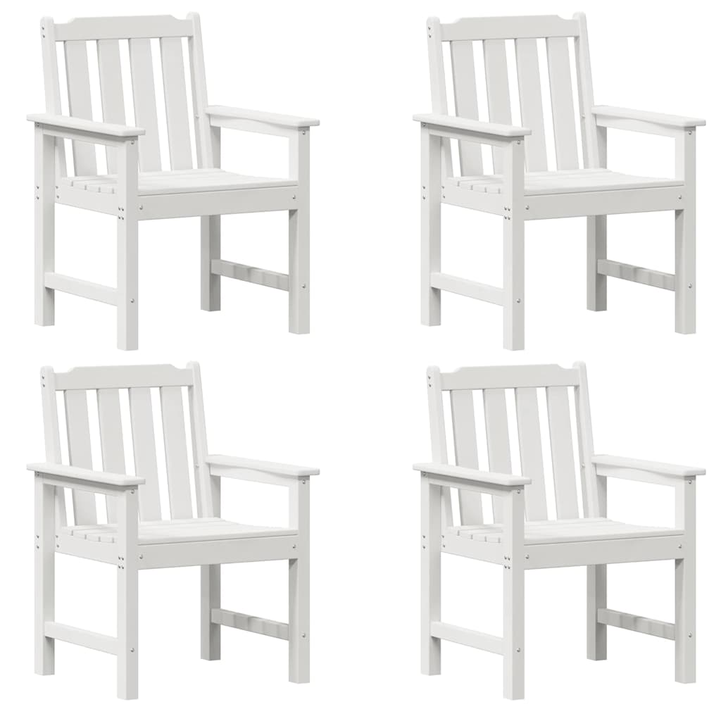 Tuinstoel 4 Pcs 65.5 X 59 X 88 Cm Polyetheen