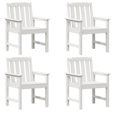 Tuinstoel 4 Pcs 65.5 X 59 X 88 Cm Polyetheen