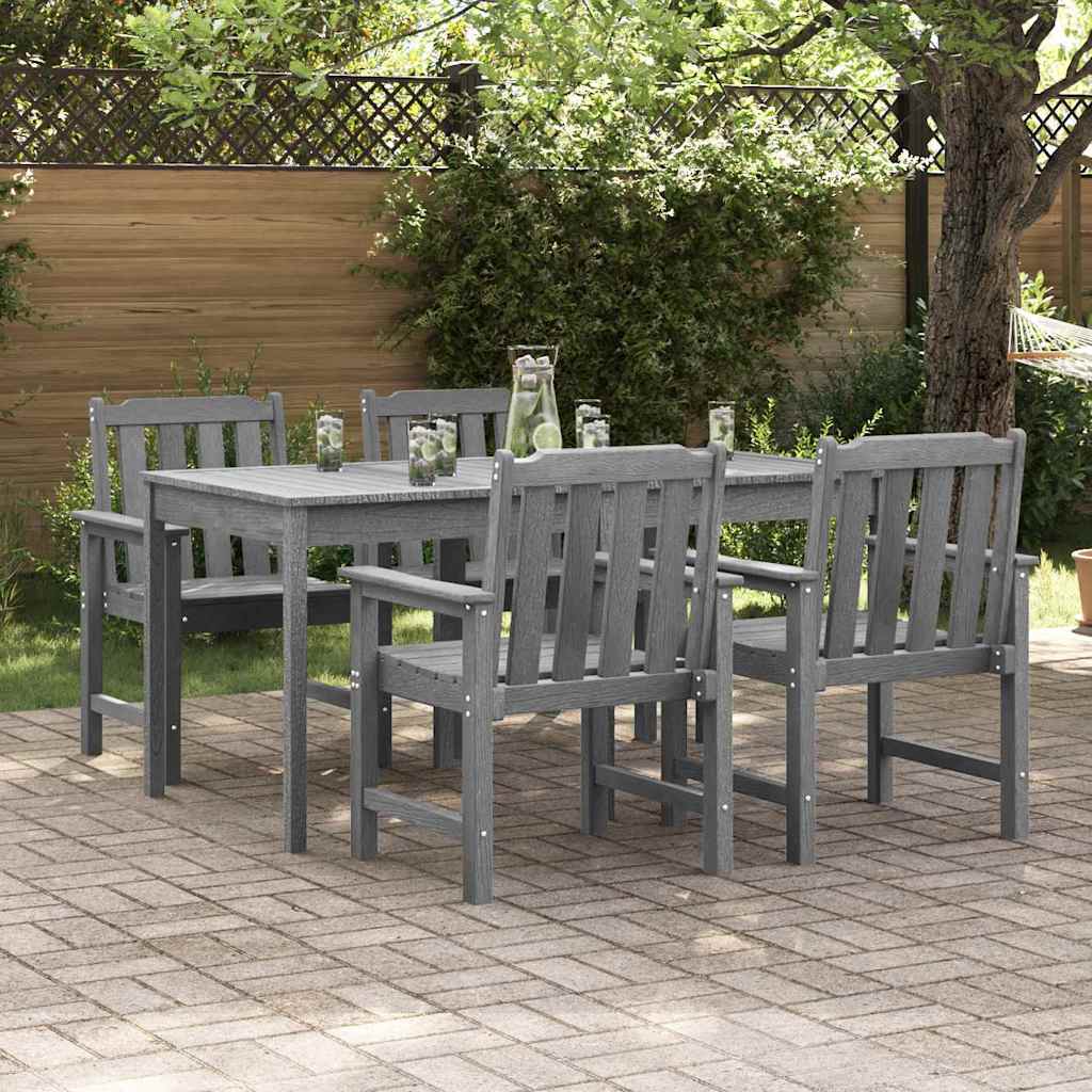 Tuinstoel 4 Pcs 65.5 X 59 X 88 Cm Polyetheen