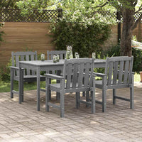 Tuinstoel 4 Pcs 65.5 X 59 X 88 Cm Polyetheen