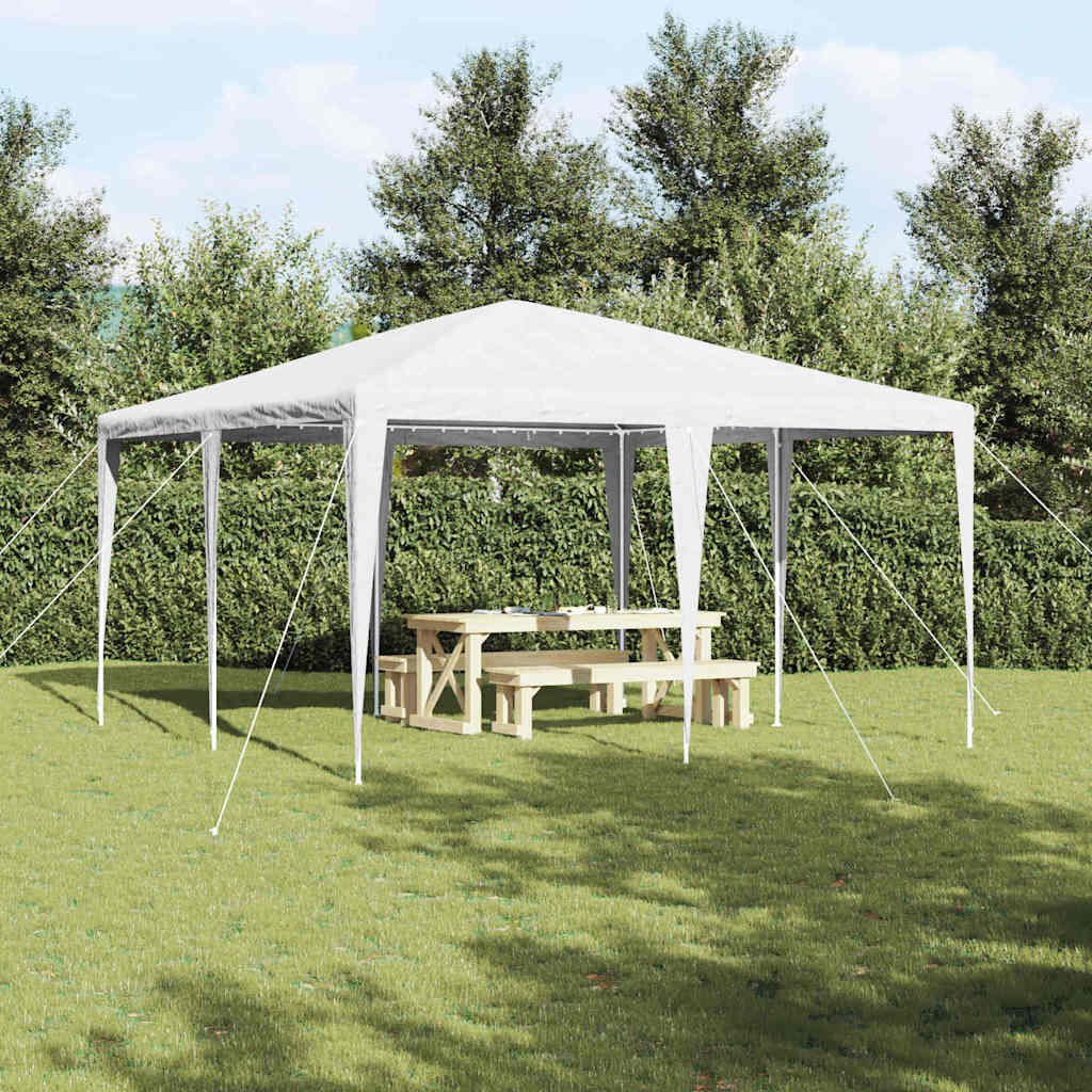 Partytent 400 X 400 X 266 Cm Polyethyleen En Staal