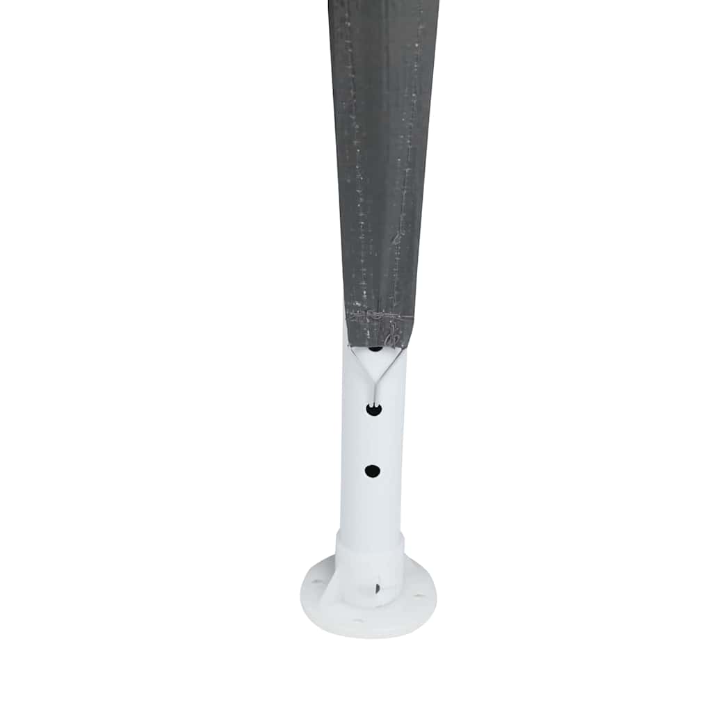Partytent 400 X 400 X 266 Cm Polyethyleen En Staal