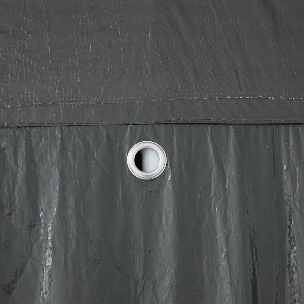 Partytent 400 X 400 X 266 Cm Polyethyleen En Staal