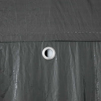 Partytent 400 X 400 X 266 Cm Polyethyleen En Staal