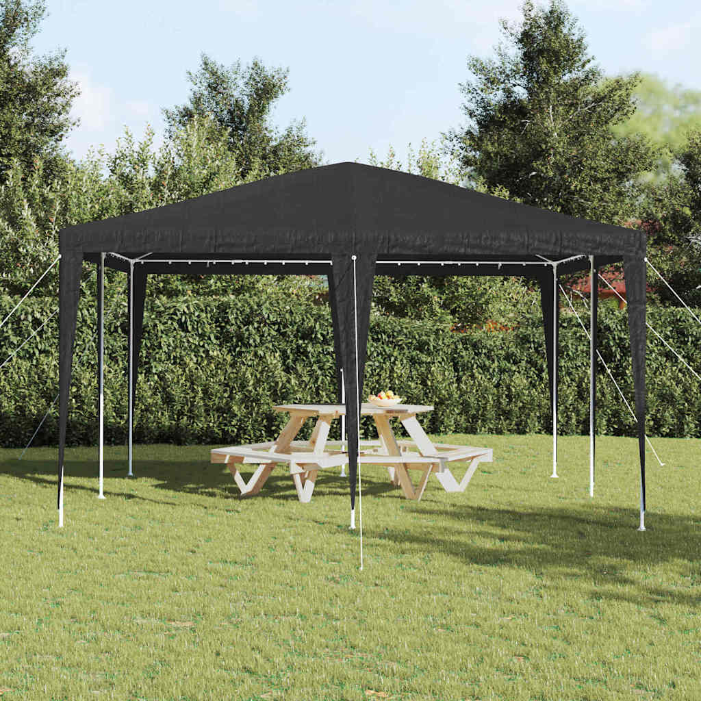 Partytent 400 X 400 X 266 Cm Polyethyleen En Staal