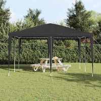 Partytent 400 X 400 X 266 Cm Polyethyleen En Staal