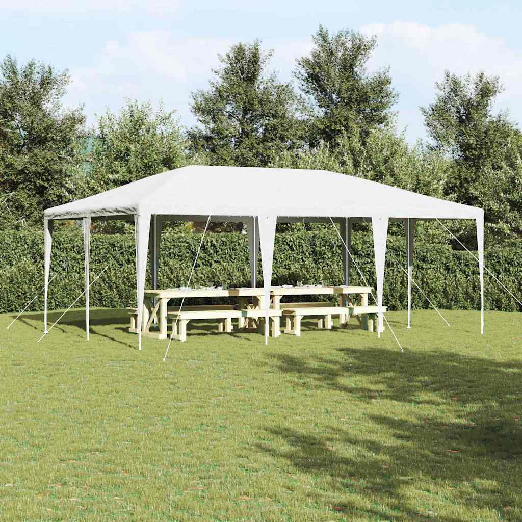 Partytent 400 X 400 X 266 Cm Polyethyleen En Staal
