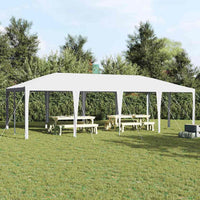Partytent 400 X 400 X 266 Cm Polyethyleen En Staal