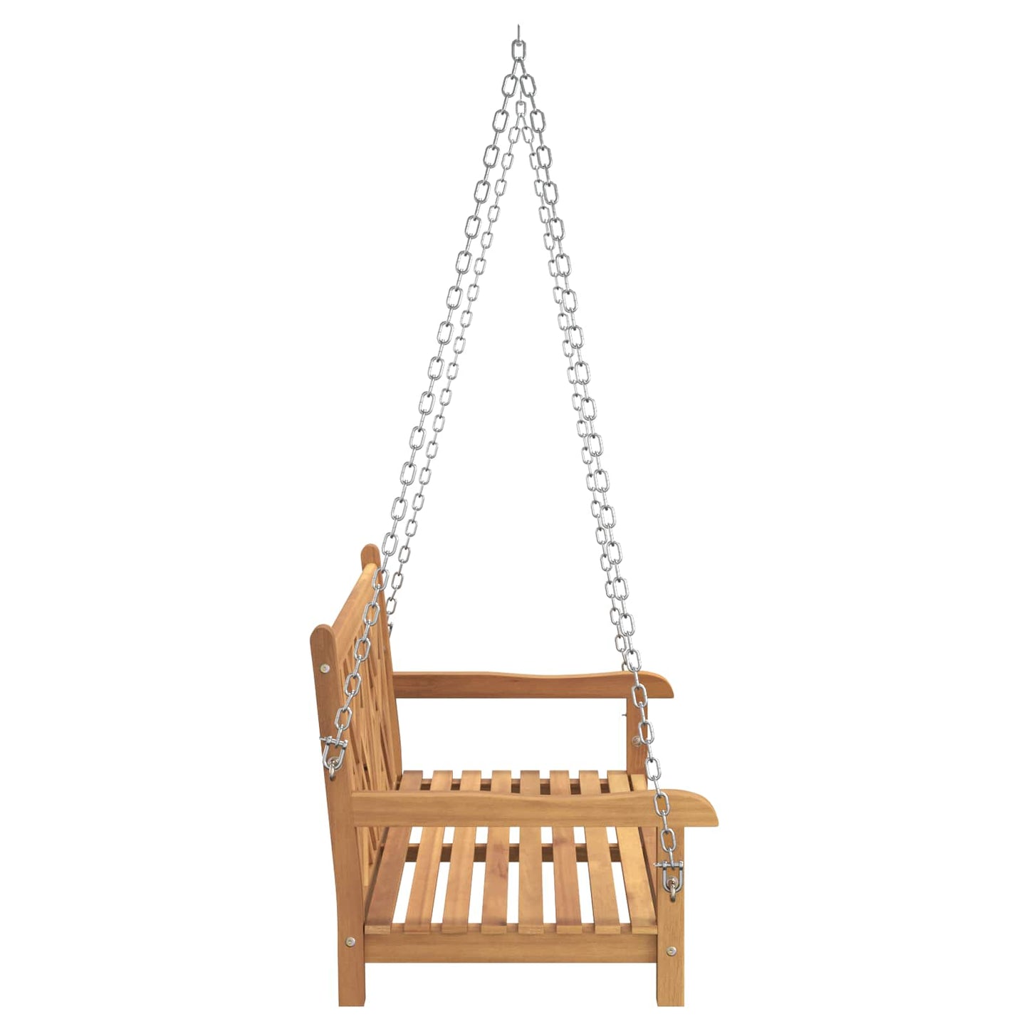 Schommelbank Bruin 114 X 60 X 64 Cm Massief Teakhout