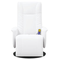 Draaibare Massagestoel 71 X 90 X 105 Cm Nep Leer