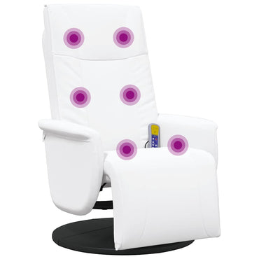 Draaibare Massagestoel 71 X 90 X 105 Cm Nep Leer