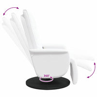 Draaibare Massagestoel 71 X 90 X 105 Cm Nep Leer