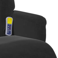 Massage Recliner Stoel 91 X 71 X 105 Cm Fluweel