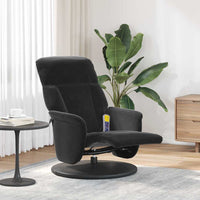 Massage Recliner Stoel 91 X 71 X 105 Cm Fluweel