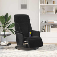 Massage Recliner Stoel 91 X 71 X 105 Cm Fluweel