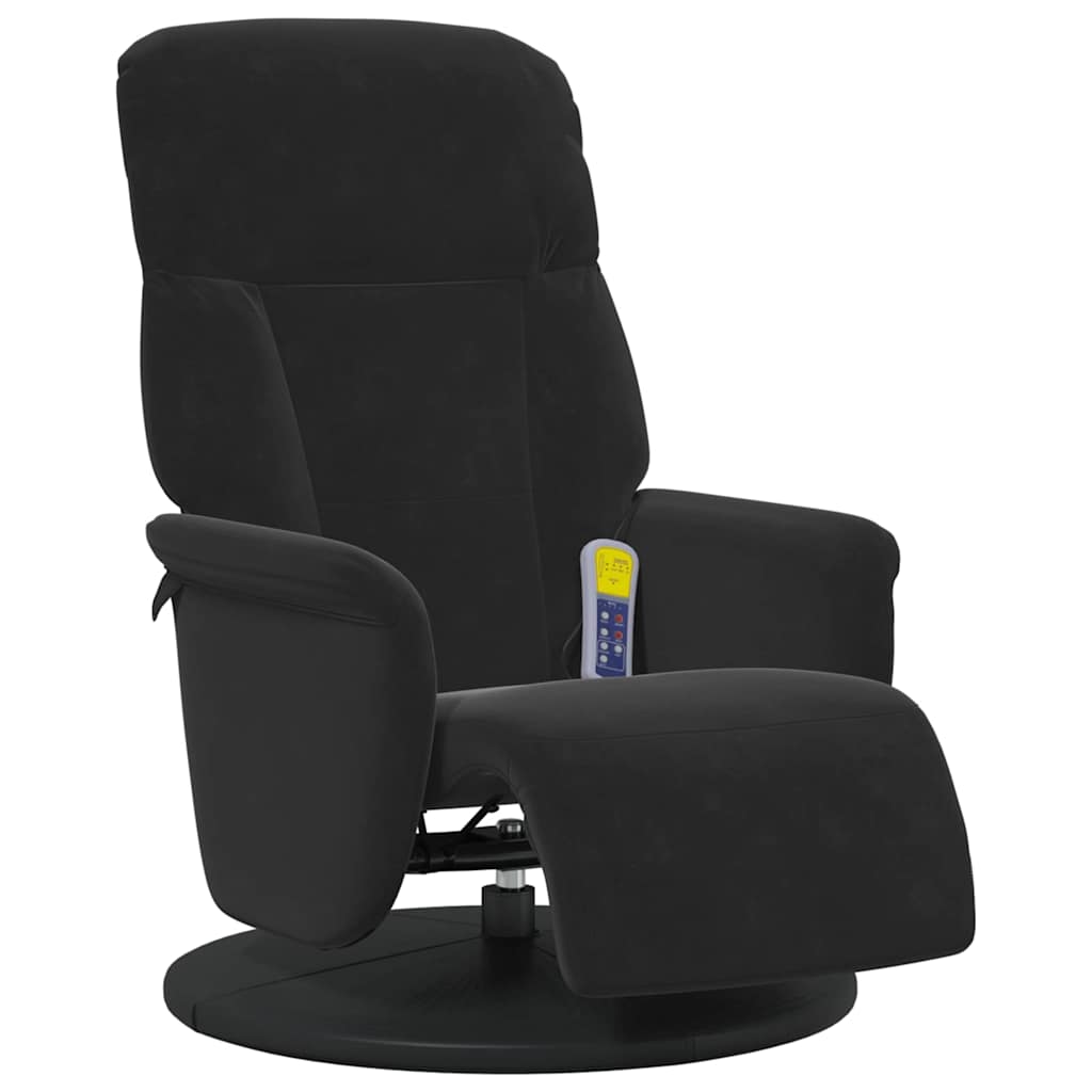 Massage Recliner Stoel 91 X 71 X 105 Cm Fluweel
