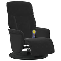 Massage Recliner Stoel 91 X 71 X 105 Cm Fluweel