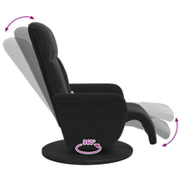 Massage Recliner Stoel 91 X 71 X 105 Cm Fluweel