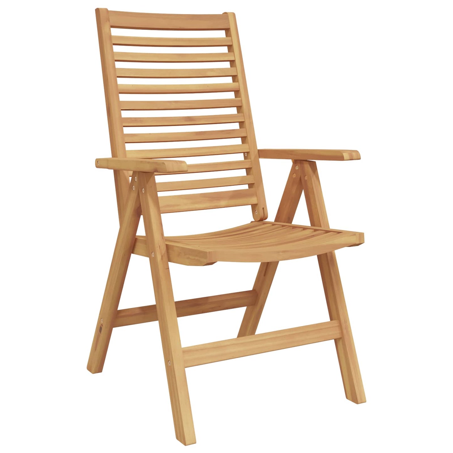 Tuinstoel 6 Pcs Bruin 52 X 64.5 X 108 Cm Massief Teakhout